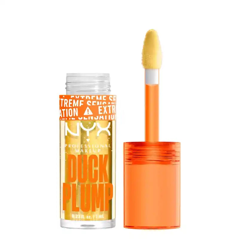 Nyx Duck Plump Lucidalabbra ad alta pigmentazione Gloss Volumizzante Chiaramente Piccante , 7 ml