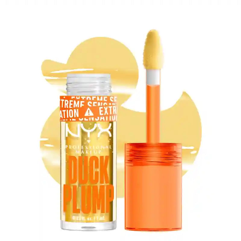 Nyx Duck Plump Lucidalabbra ad alta pigmentazione Gloss Volumizzante Chiaramente Piccante , 7 ml