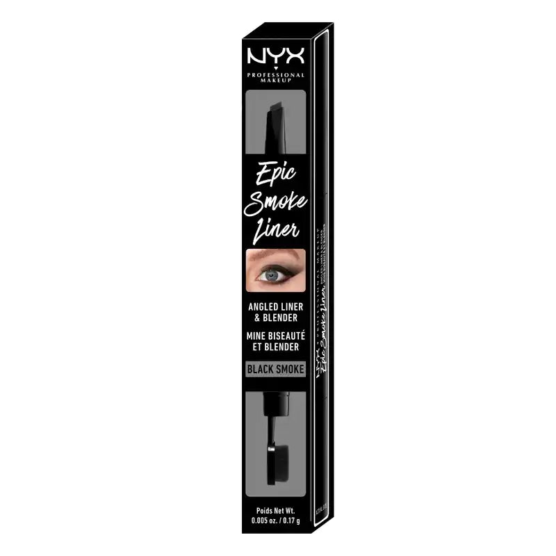 Nyx Epic Foxy Eyes. Disegnare e sfumare con un solo prodotto Tonalità 12 Fumo nero. , 0,17 gr