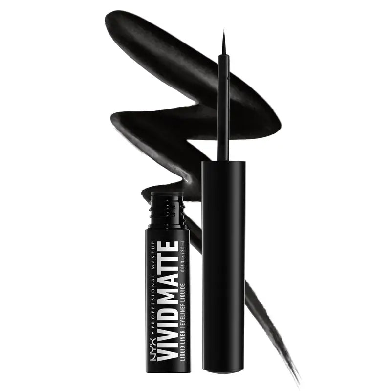 Nyx Eyeliner Nero Opaco Liquido , 2 ml