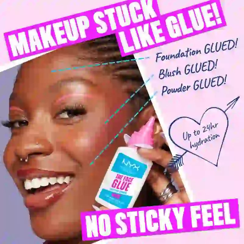 Nyx Face Glue Gripping Primer idratante e a lunga durata, 35 ml
