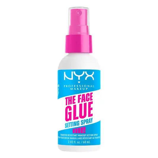 Nyx Face Glue Setting Spray, Spray fissante resistente a lunga durata, 60 ml