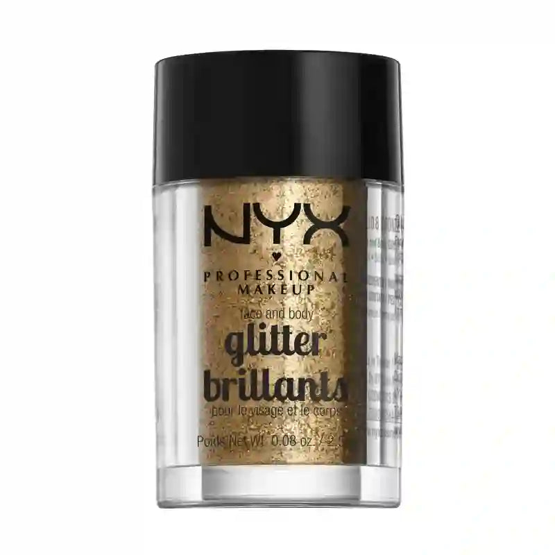 Nyx Face & Body Glitter Face & Body Glitter Bronze Shade , 2,5 grammi