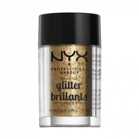 Nyx Face & Body Glitter Face & Body Glitter Bronze Shade , 2,5 grammi