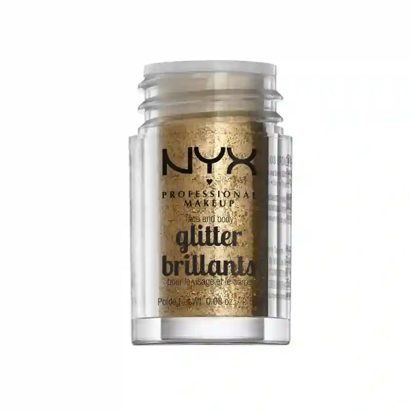 Nyx Face & Body Glitter Face & Body Glitter Bronze Shade , 2,5 grammi
