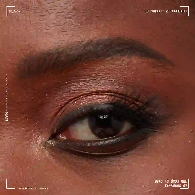 Nyx Gel riempitivo per sopracciglia a lunga durata Zero To Brow. Tonalità Espresso. , 1 pz.