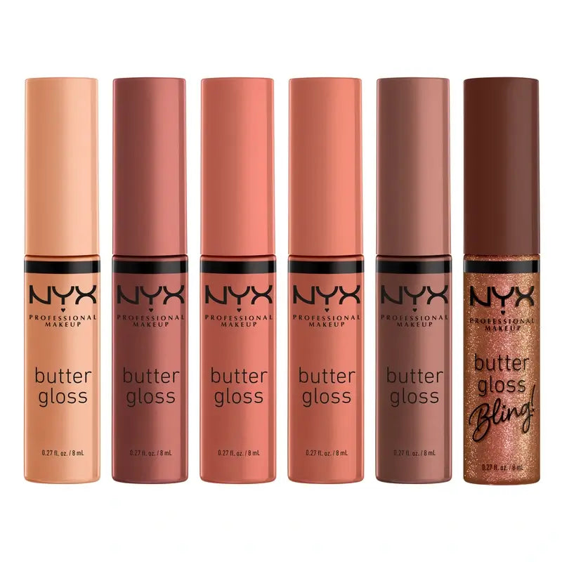Nyx Home Alone Burro Gloss Vlt Nudes , 6x8 ml
