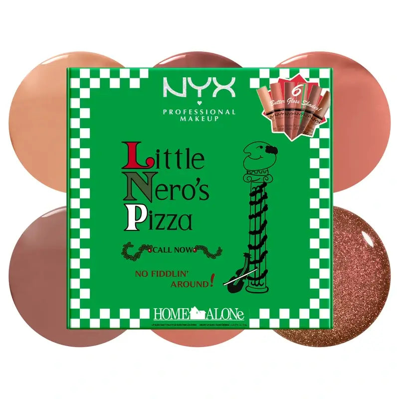 Nyx Home Alone Burro Gloss Vlt Nudes , 6x8 ml