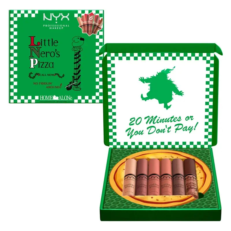 Nyx Home Alone Burro Gloss Vlt Nudes , 6x8 ml