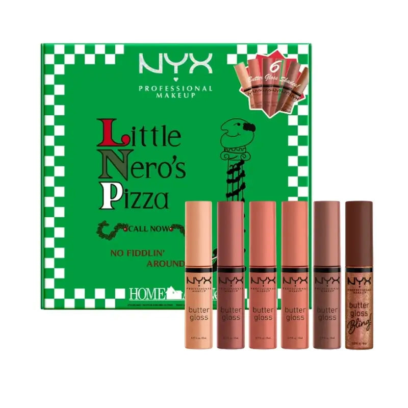 Nyx Home Alone Burro Gloss Vlt Nudes , 6x8 ml