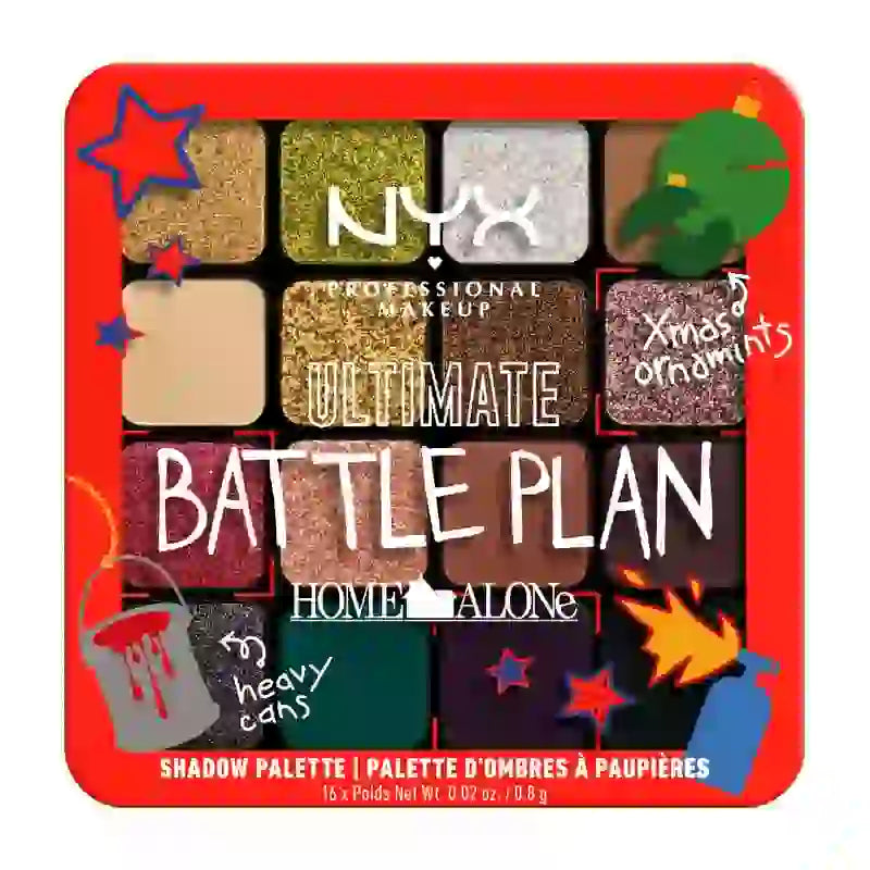Nyx Home Alone Ultimate Shadow Palette - Ultimate Battle , 1 pz.