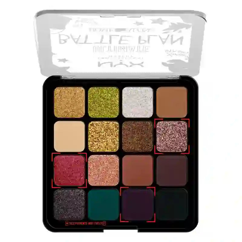 Nyx Home Alone Ultimate Shadow Palette - Ultimate Battle , 1 pz.