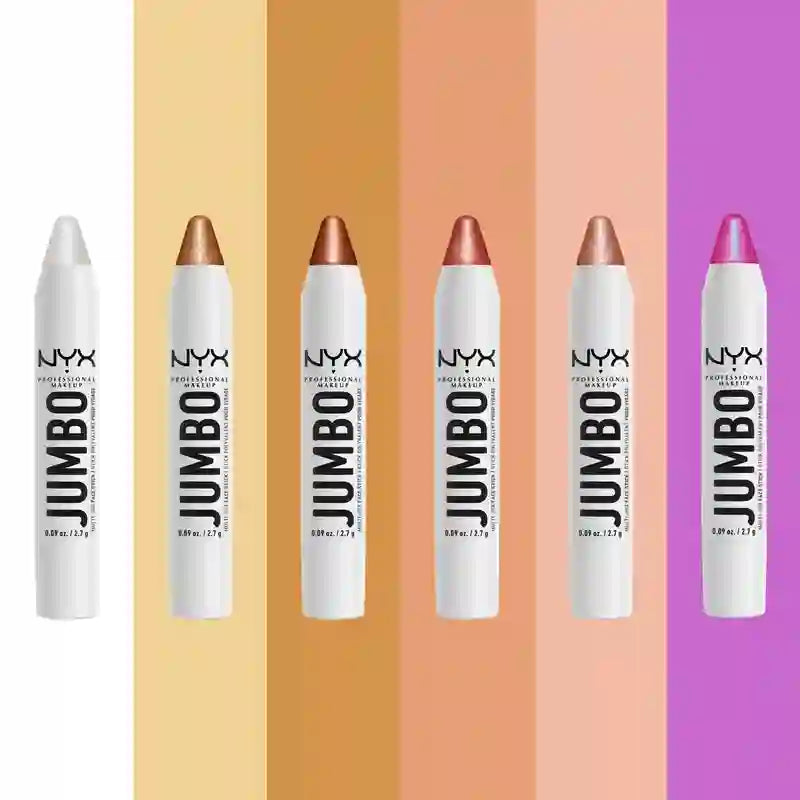 Nyx Jumbo Stick multiuso per il viso. Tonalità Muffin al mirtillo , 2,7 gr