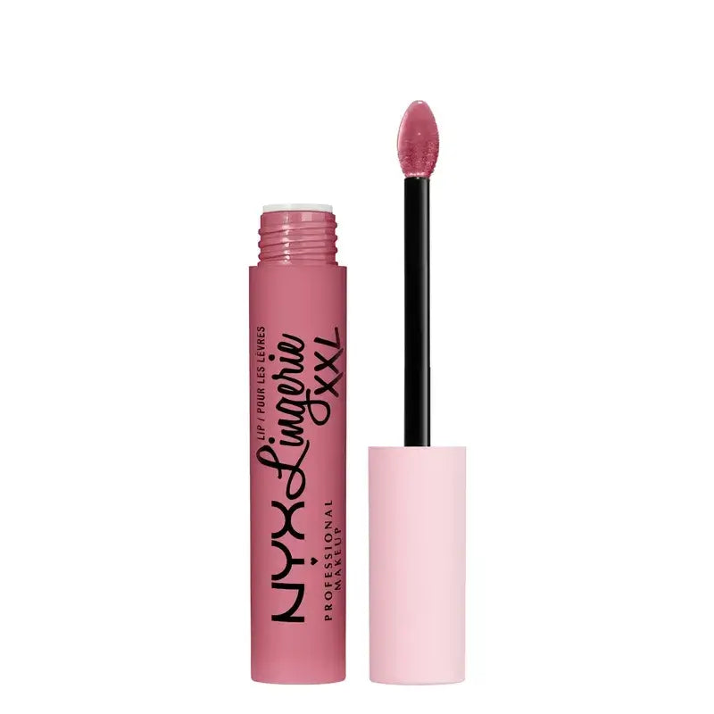 Nyx Rossetto Liquido Lip Lingerei Xxl Lunga Durata, Opaco 16H . Tonalità Maxx Out , 4 ml