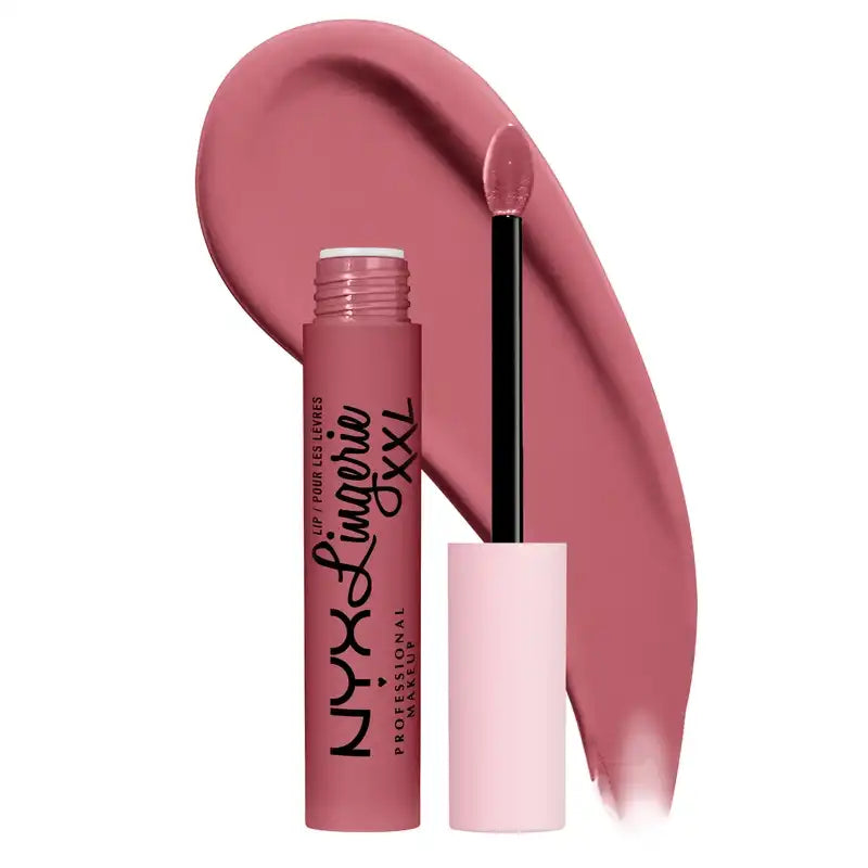 Nyx Rossetto liquido Lip Lingerei Xxl opaco a lunga durata 16H . Tonalità Strip N Tease 04 , 4 ml