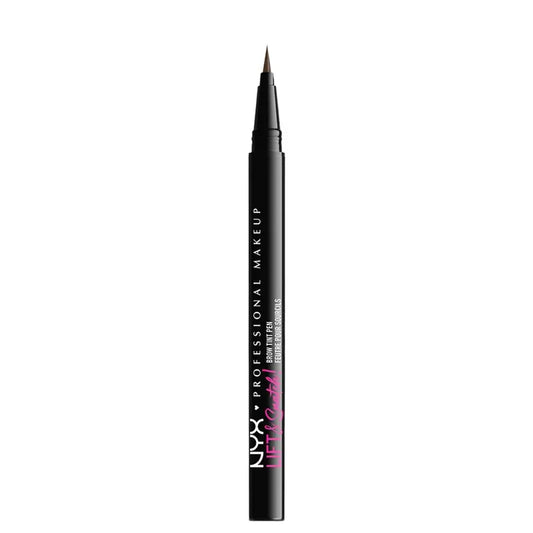 Nyx Brow Tint Pen Lift&Snatch! Brow Tint Pen, 16H a lunga durata, formula vegana, tonalità marrone cenere, 1 ml
