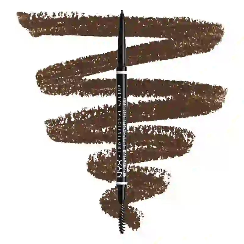 Nyx Perfecting Eyebrow Pencil Micro Brow Pencil. Tonalità Brunette, 0,09 gr