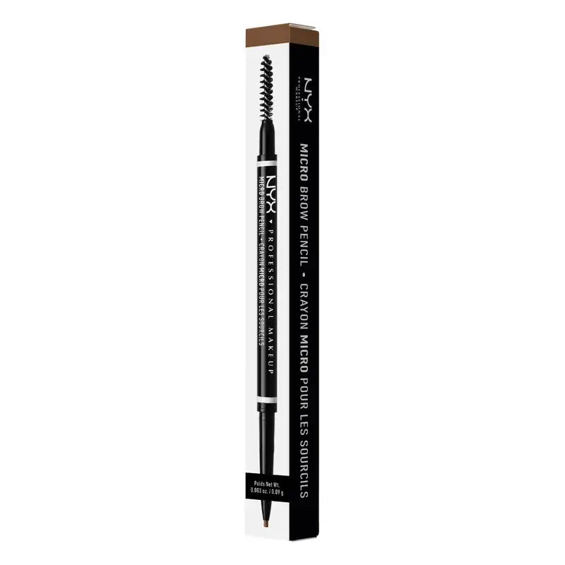 Nyx Perfecting Eyebrow Pencil Micro Brow Pencil. Tonalità Marrone cenere freddo 05 , 0,09 gr