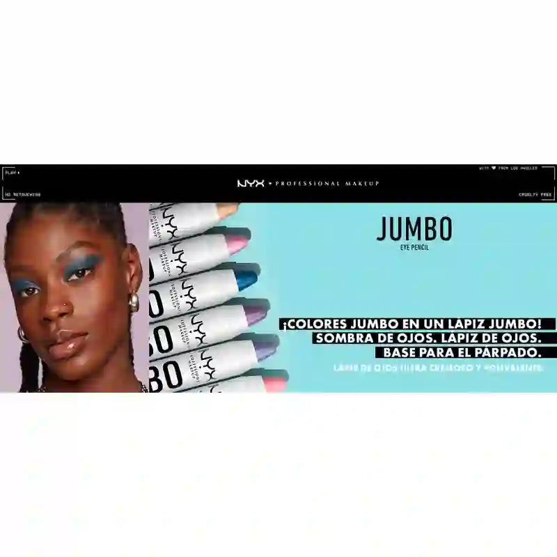 Nyx Matita Occhi Jumbo - Glassa , 5 gr