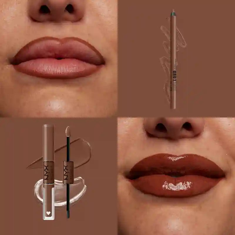 Nyx Line Loud Rossetto, Lunga Durata, + Definito, + Denso, Total Baller 07 , 1,2 gr