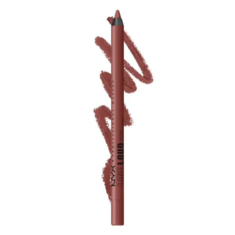 Nyx Line Loud Rossetto, lunga durata, + spesso, non trasferibile, tonalità 30 Leave A Legacy , 1,2 gr