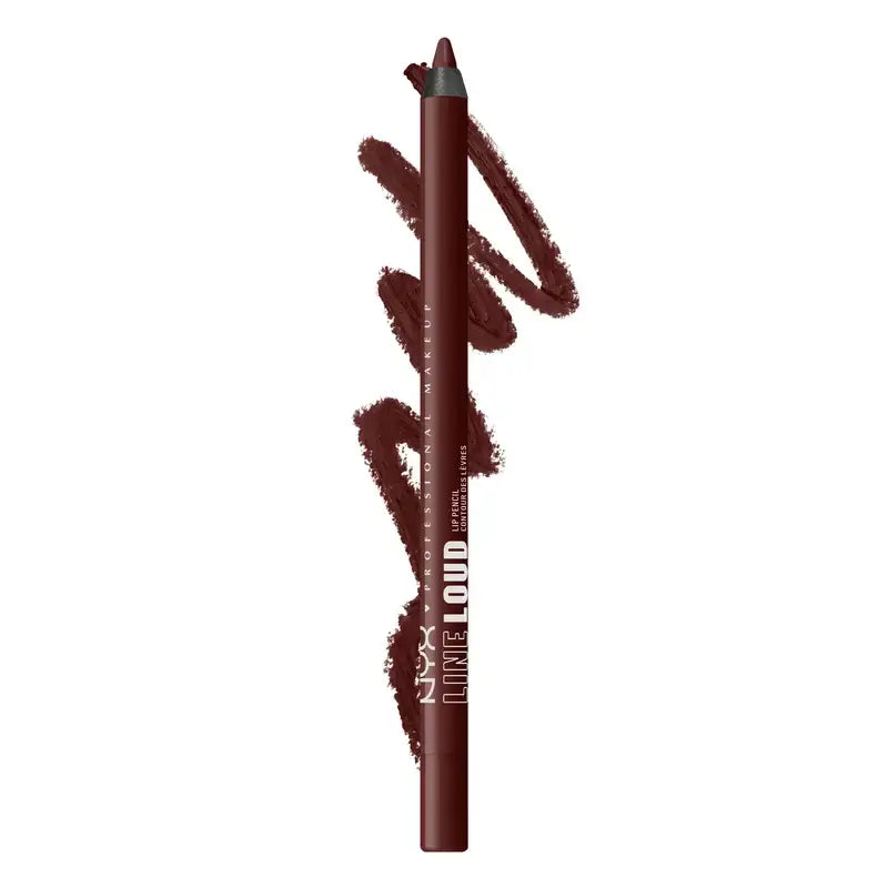 Nyx Line Loud Lipstick, lunga durata, + spesso, non trasferibile, tonalità 34 Make A Statement , 1,2 gr