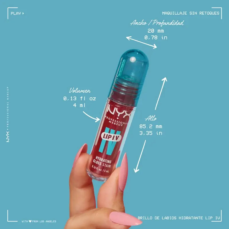 Nyx Lip Iv Lip Colour Bubble Gum Burst Tonalità 07 , 5 ml