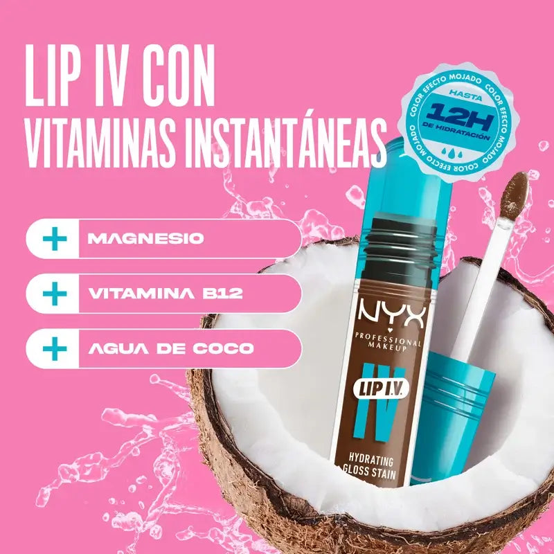 Nyx Lip Iv Splash N Spice Lip Tint Tonalità 03 , 5 ml