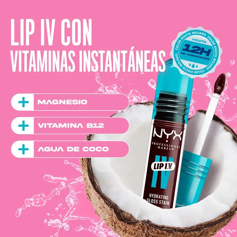 Nyx Lip Iv Lip Colour Water Bout Wine Shade 15 , 5 ml