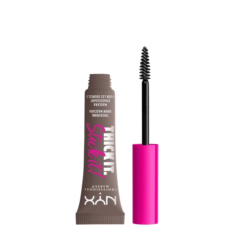 Nyx Thick It Stick It Mascara per sopracciglia di formula vegana, 7 ml