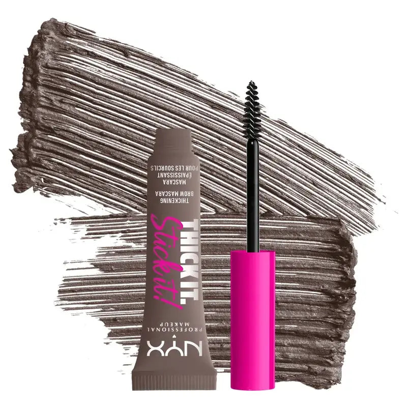 Nyx Thick It Stick It Mascara per sopracciglia di formula vegana, 7 ml
