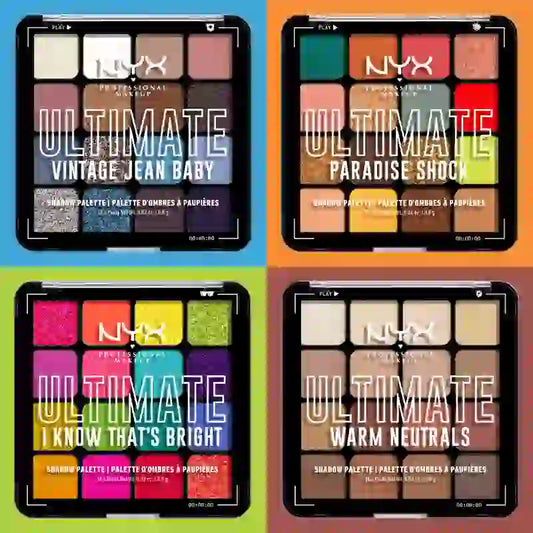 Nyx Ultimate Shadow Palette I Know That's Bright , 1 pz.