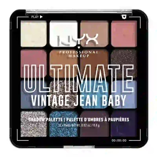 Nyx Ultimate Shadow Palette Vintage Jean Baby , 1 pz.