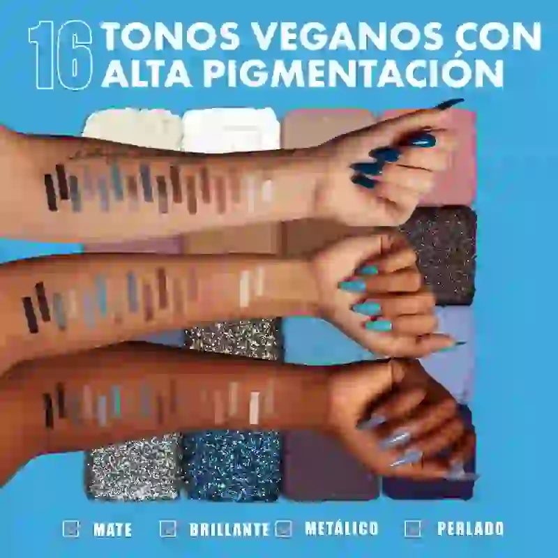 Nyx Ultimate Shadow Palette Vintage Jean Baby , 1 pz.