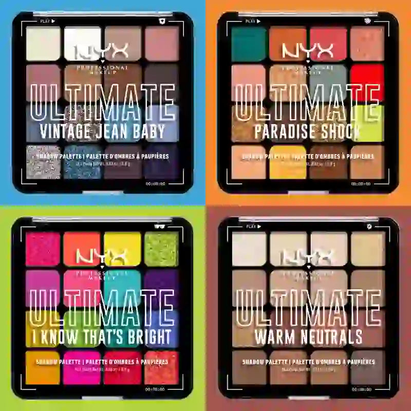 Nyx Ultimate Shadow Palette Vintage Jean Baby , 1 pz.
