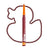 Nyx Duck Plump Volumising Lip Liner, Lip Liner, Flirty Flip 03 , 0,33 grammi