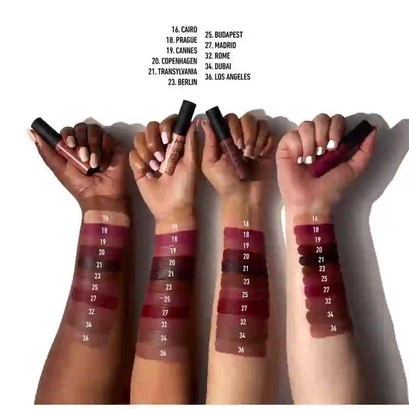 Nyx Creamy Lipstick Soft Matte Lip Cream. Tonalità Praga opaca , 8 ml