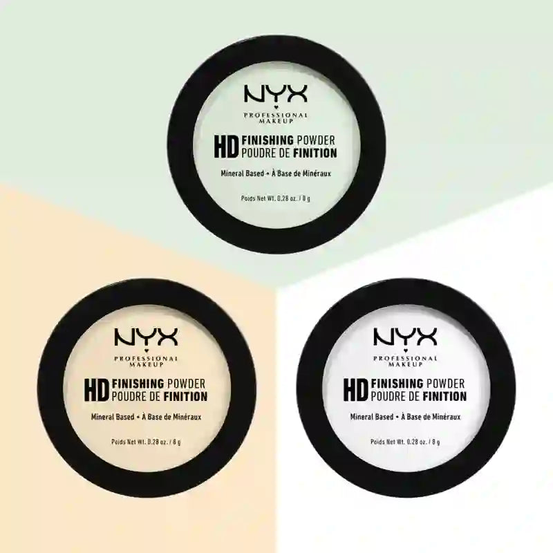 Nyx High Definition Finishing Powder Shade 1 Banana Ideale per fissare il trucco Colore traslucido , 8 g