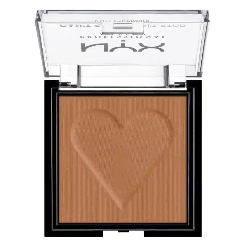 Nyx Professional Mattifying Powder Can't Stop Won't Stop. Attenua lucentezza, imperfezioni e pori. Tonalità 08 Moka. , 6 gr