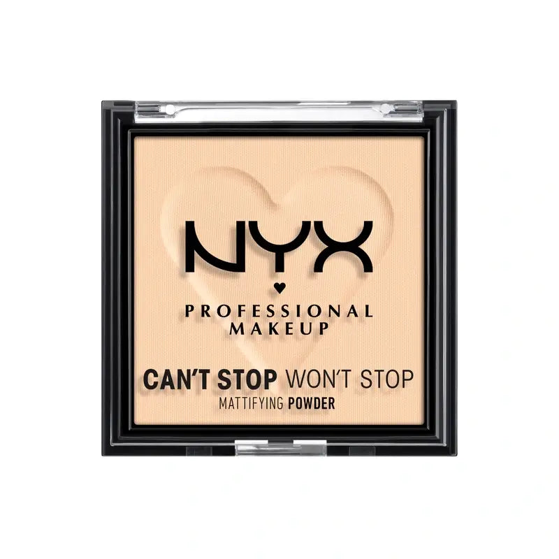 Nyx Professional Polvere opacizzante Can't Stop Won't Stop Shade 02 Light , 6 gr