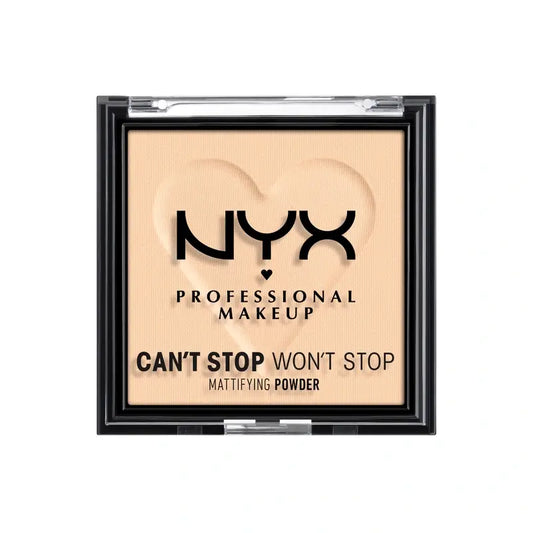 Nyx Professional Polvere opacizzante Can't Stop Won't Stop Shade 02 Light , 6 gr