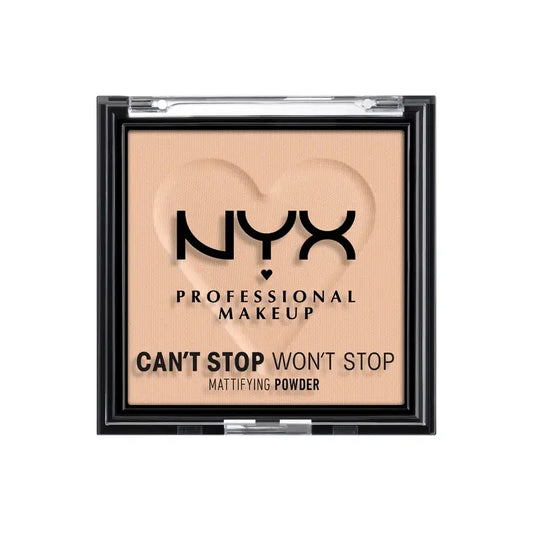 Nyx Professional Polvere opacizzante Can't Stop Won't Stop Shade 03 Light-Medium , 6 gr