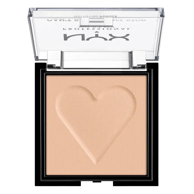 Nyx Professional Polvere opacizzante Can't Stop Won't Stop Shade 03 Light-Medium , 6 gr
