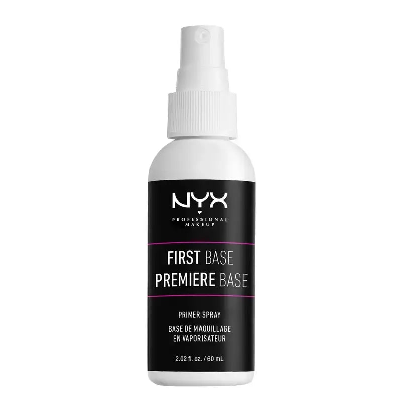 Nyx Fast Acting Primer Spray First Base Per Tutti i Tipi di Pelle 60 ml , 60 ml