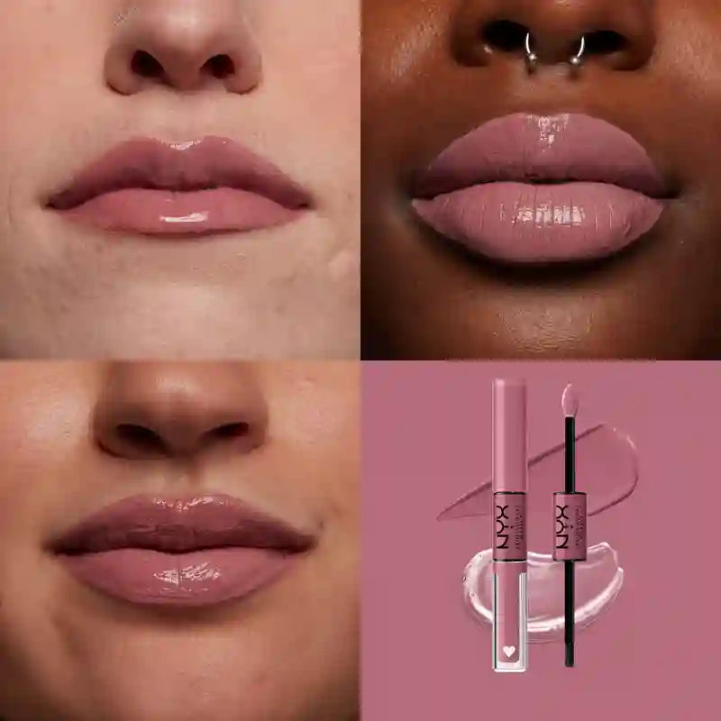 Nyx Shine Loud Permanent Gloss Rossetto, tonalità 26 Fierce Flirt , 1 pz.