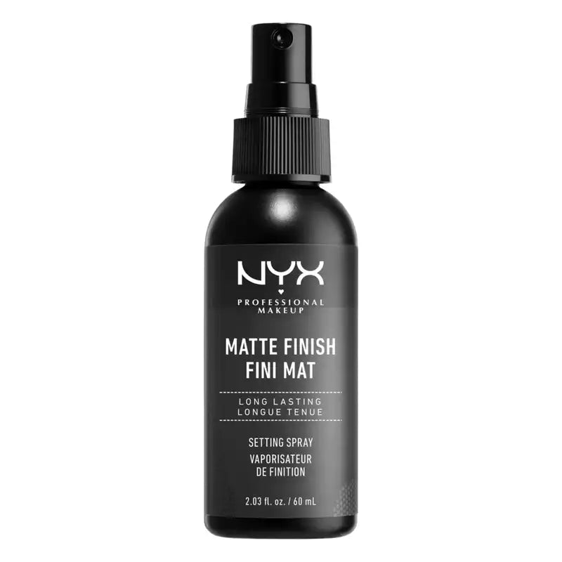 Nyx Professional Makeup Spray Fissante Finitura Opaca, Lunga Durata. , 60 ml
