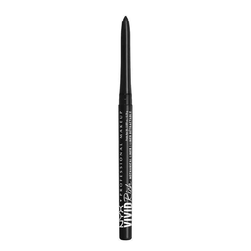 Nyx Vivid Rich Mechanical Matita Meccanica Retrattile Eyeliner Shade 01 , 0,28 gr