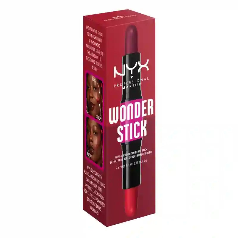 Nyx Wonder Stick Blush Ambra. Fard illuminante in crema. , 1 pz.