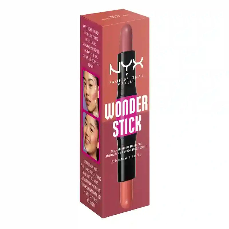 Nyx Wonder Stick Honey. Fard in crema. Tonalità 02 Honey Orange N Rose , 1 pz.