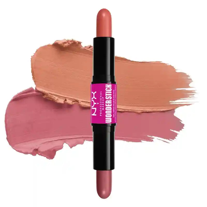 Nyx Wonder Stick Honey. Fard in crema. Tonalità 02 Honey Orange N Rose , 1 pz.